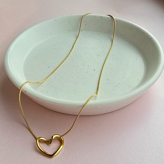 Gold Heart Necklace