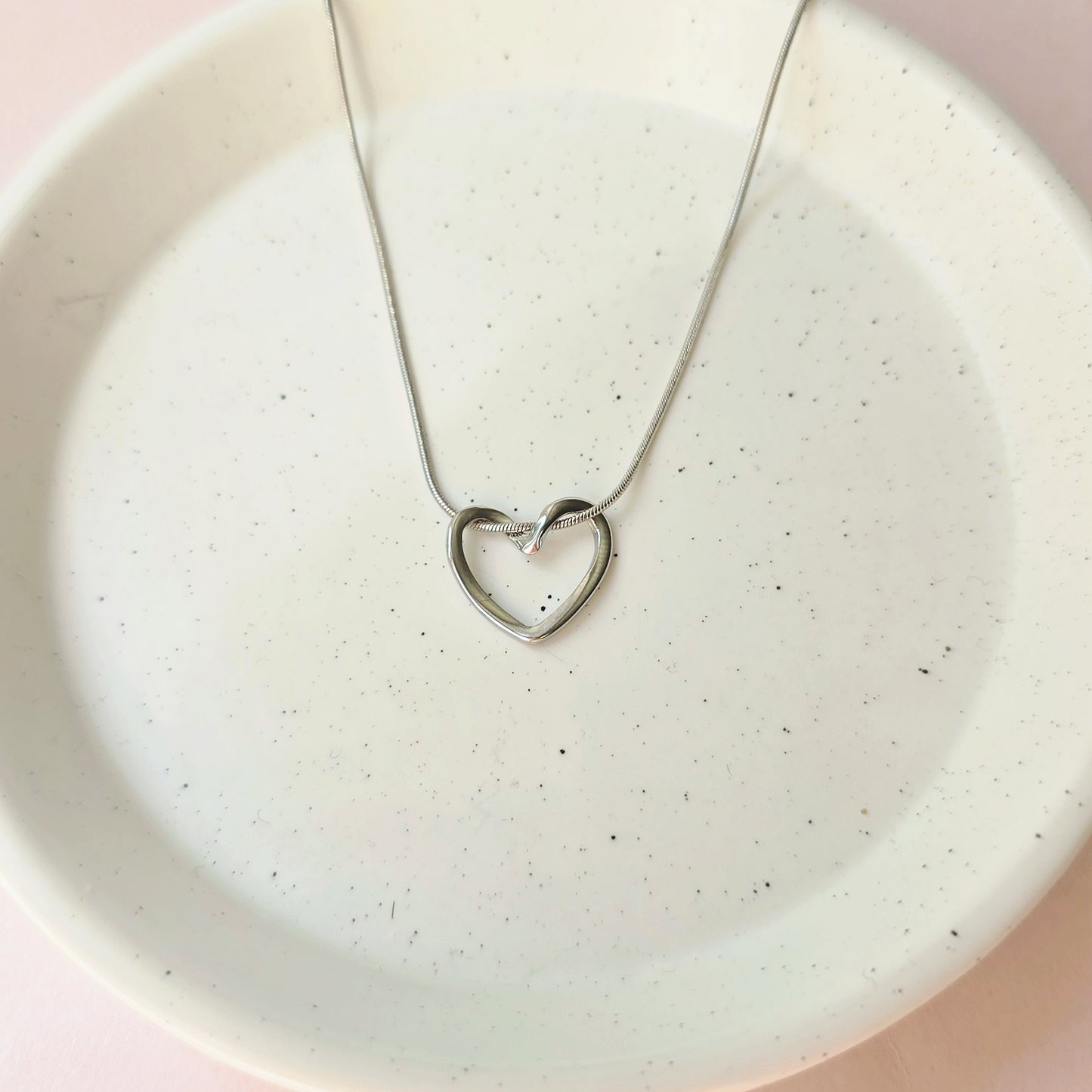 Silver Heart Necklace
