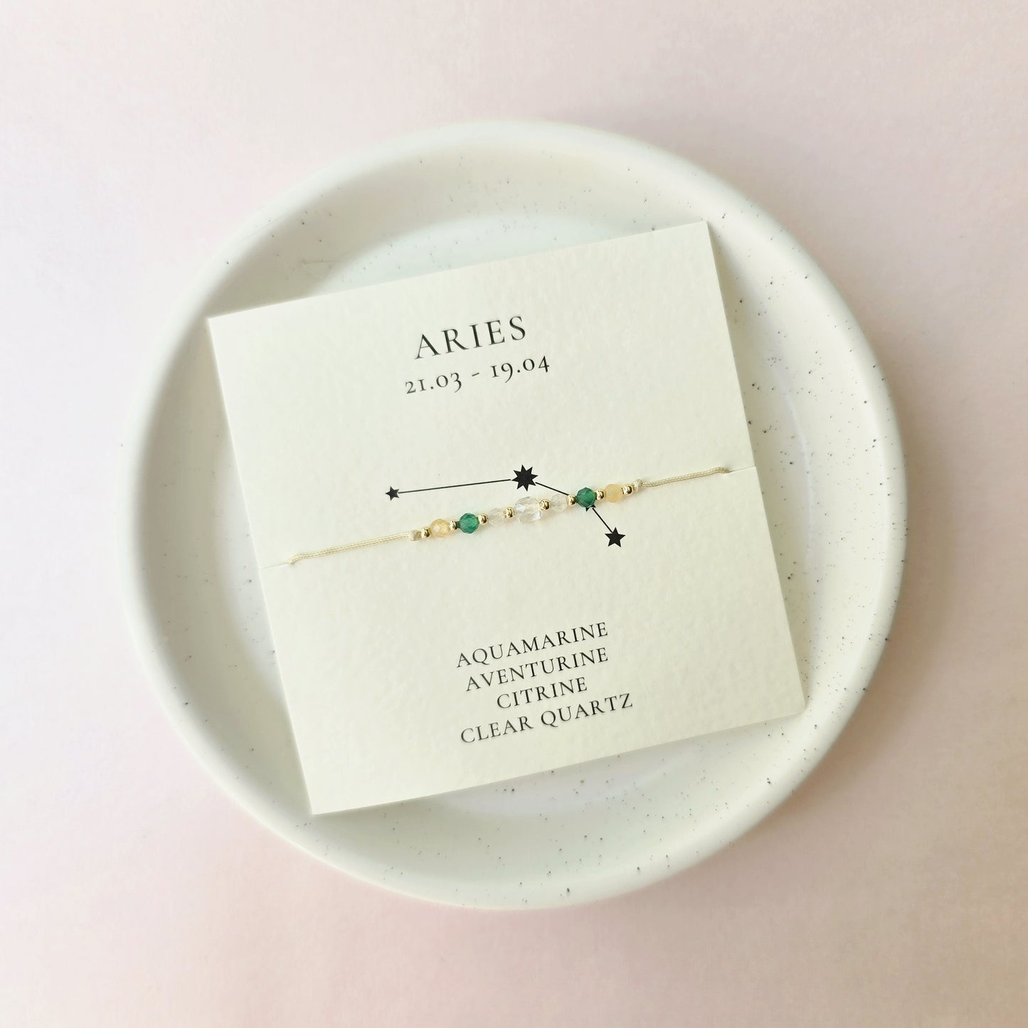 Zodiac Beaded Bracelets - Choose Your Sign