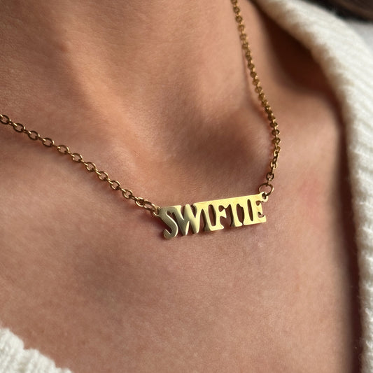 Taylor Swift Inspired SWIFTIE Necklace