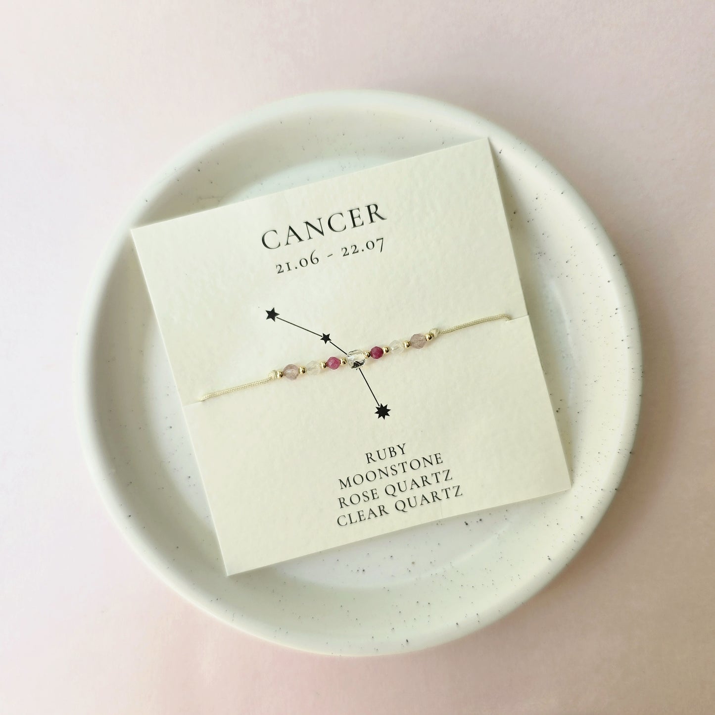Zodiac Beaded Bracelets - Choose Your Sign