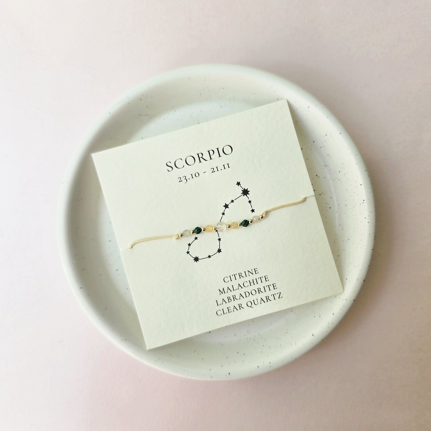 Zodiac Beaded Bracelets - Choose Your Sign