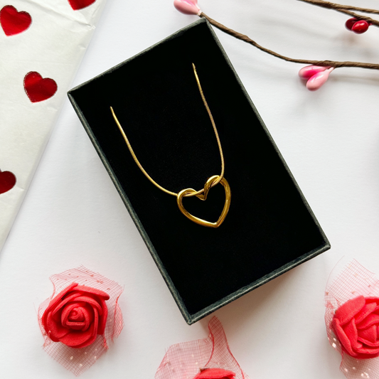 Gold Heart Necklace