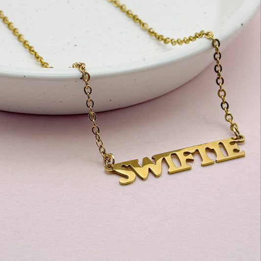 Taylor Swift Inspired SWIFTIE Necklace